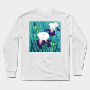 Starlight Irises Long Sleeve T-Shirt